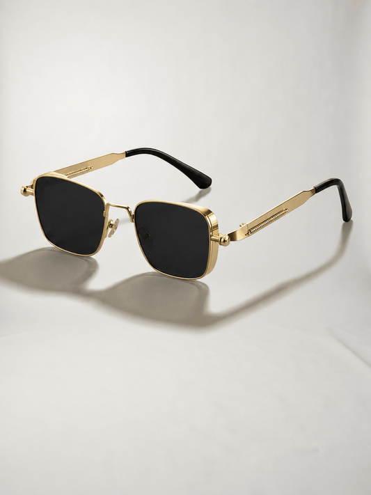 Valeria Montes Dorado Ónix Gafas de Sol Mónaco