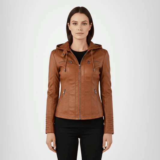 Valeria Montes Monika | Chaqueta de Piel Vegana