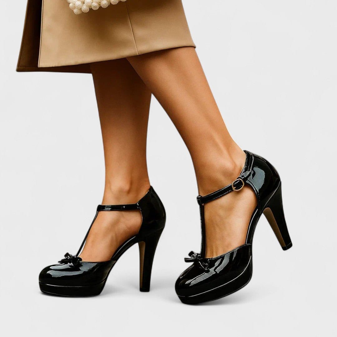 Valeria Montes Negro / 35 Bella™ | Zapatos de tacón elegantes con comodidad superior