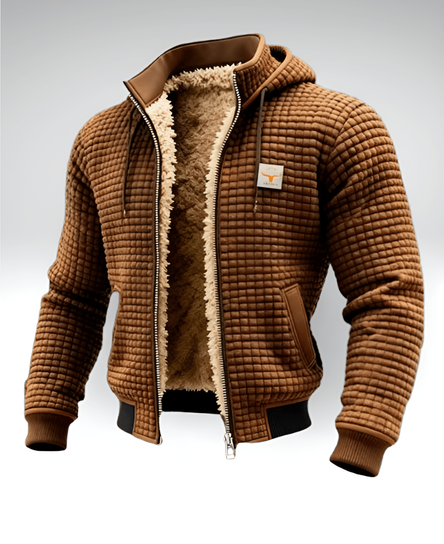 Valeria Montes S / Marrón MATTEO™║Chaqueta polar térmica