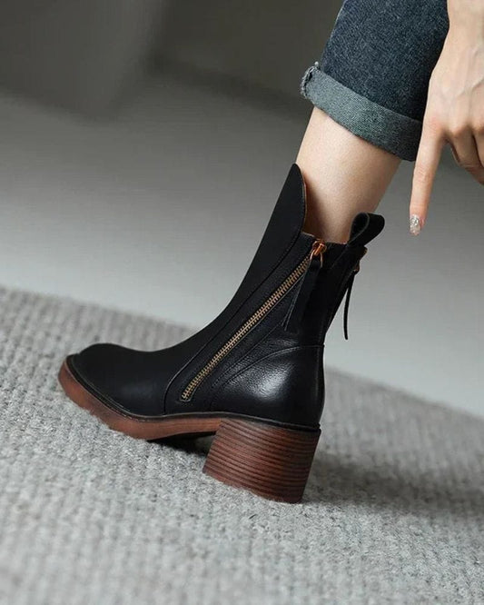 Valeria Montes Valeria | Bota con tacón cómodo