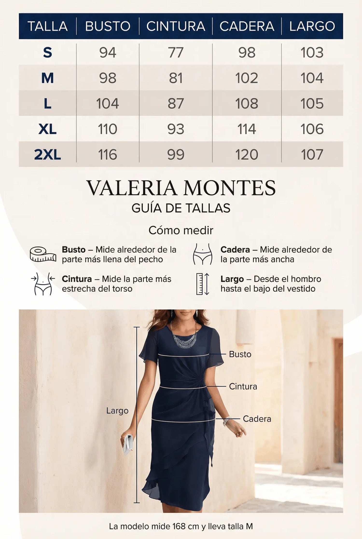 Guía de tallas