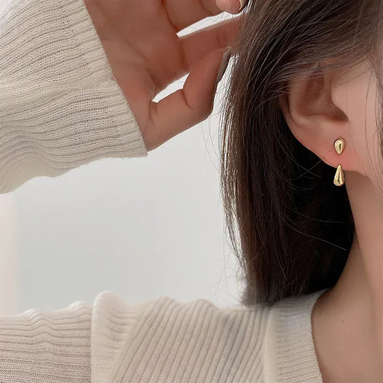 Valeria Montes 11 Pendientes de cristal de lujo con luz coreana para mujer, joyería elegante de moda, regalo de fiesta diario, novedad de 2023