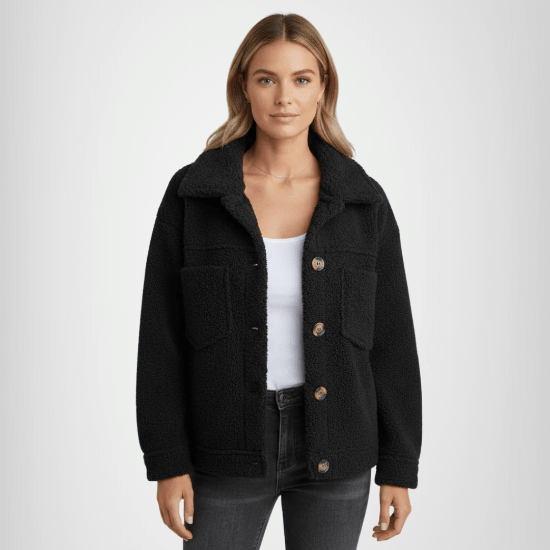 Valeria Montes Alicia | Acogedora chaqueta de botones