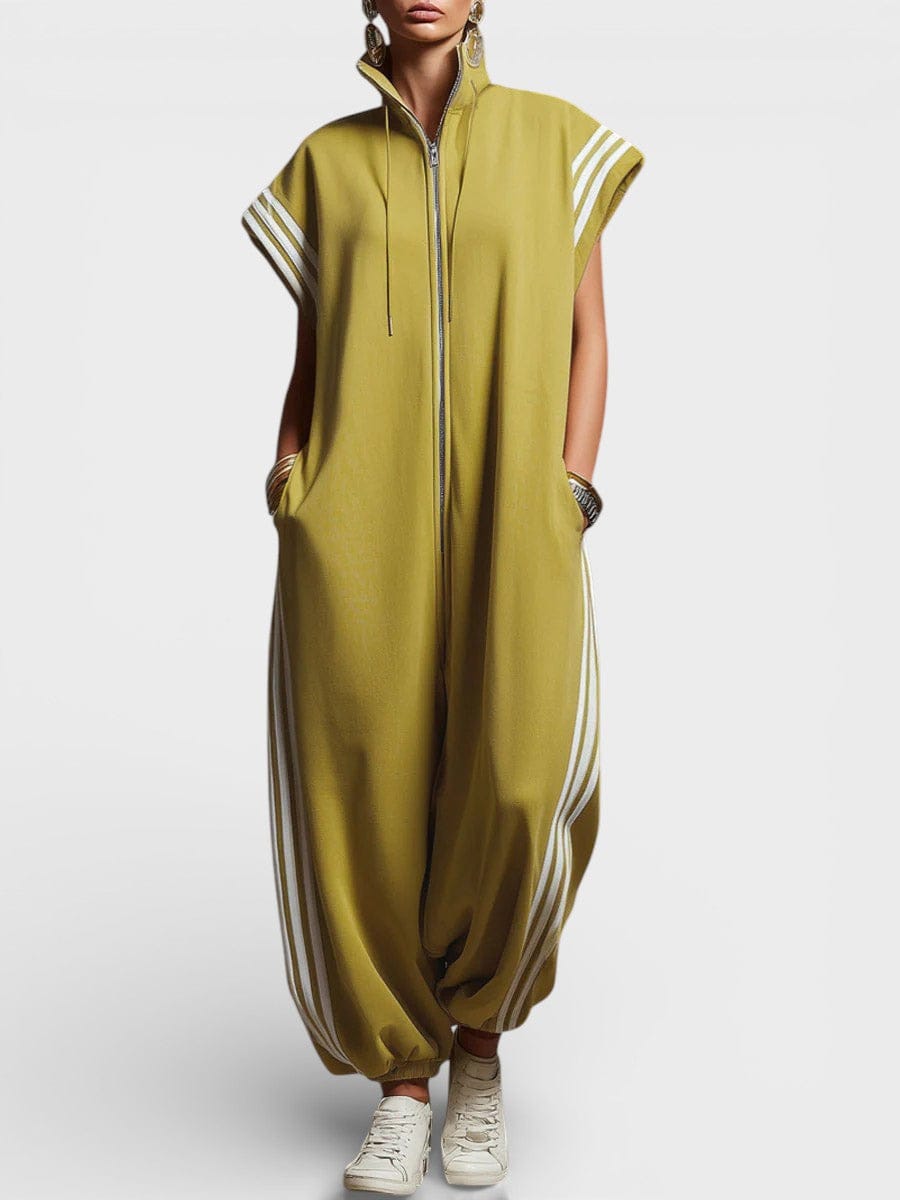 Valeria Montes Amarillo / S Valentina™ | Mono elegante urbano