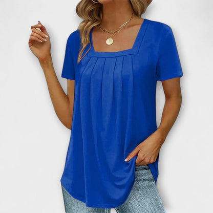 Valeria Montes Azul / S BLUSA DE MUJER