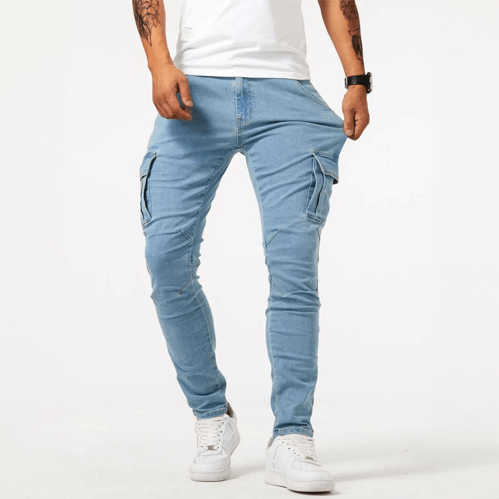 Valeria Montes Azul / XS Alex | Jeans elásticos