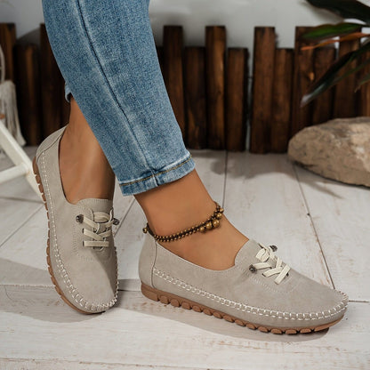 Valeria Montes Beige / 36 Orthelia: mocasines flexibles con soporte integral para pies sensibles