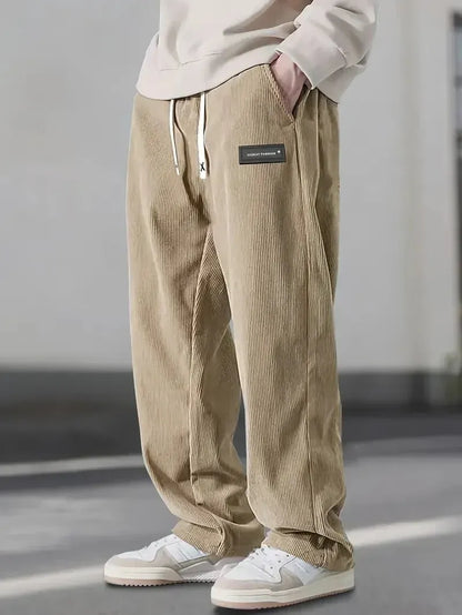 Valeria Montes Beige / XS Adrian | Pantalones de pana