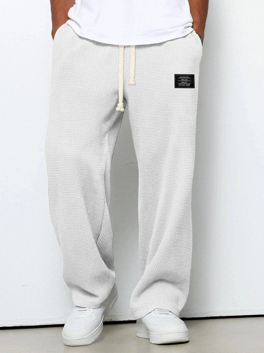 Valeria Montes Blanco / S Samuel | Pantalones anchos con cintura ajustable