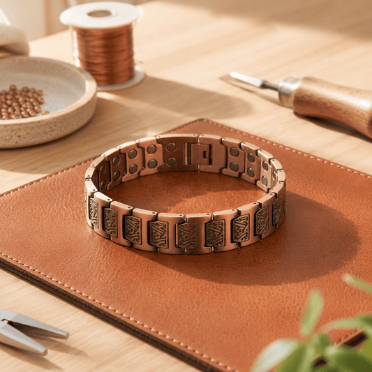 Valeria Montes Bracelet Pulsera de Cobre para Hombre Glen
