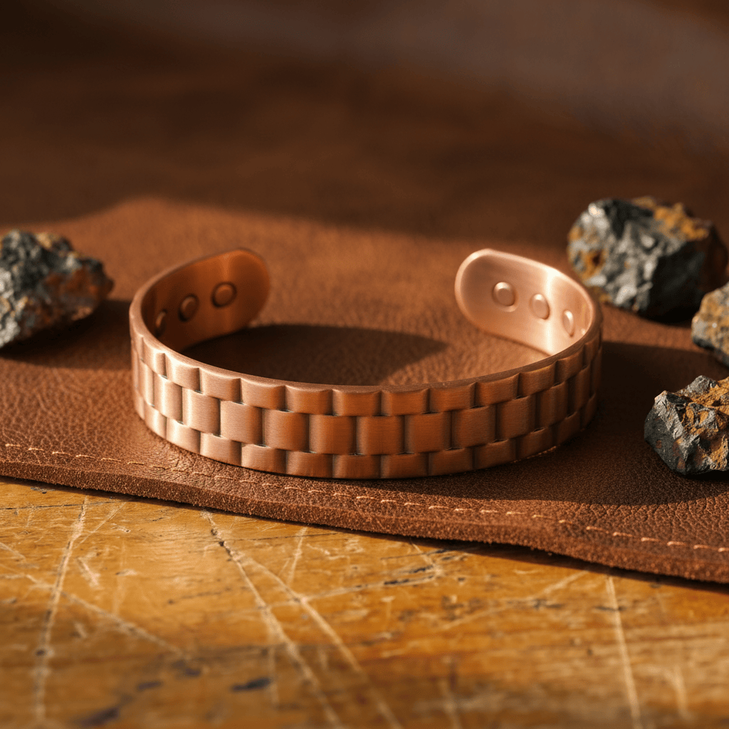 Valeria Montes Bracelet Pulsera de Cobre para Hombre Ore