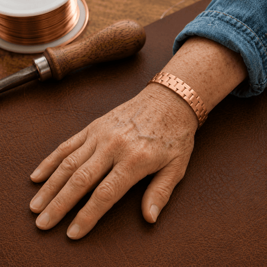 Valeria Montes Bracelet Pulsera de Cobre para Hombre Ore
