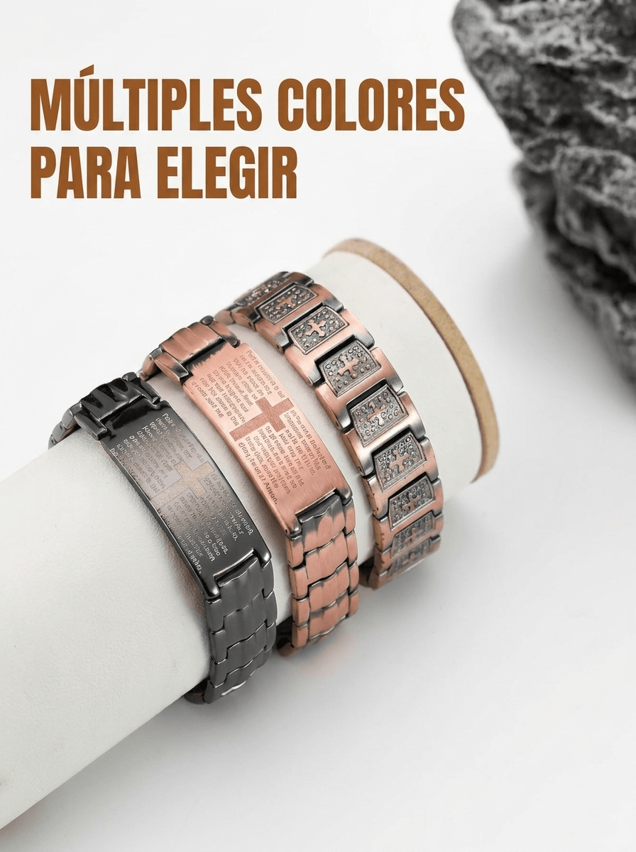Valeria Montes Brazalete Magnético de Cobre