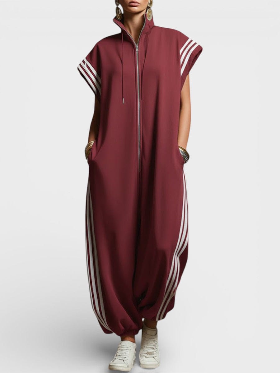 Valeria Montes Burdeos / S Valentina™ | Mono elegante urbano