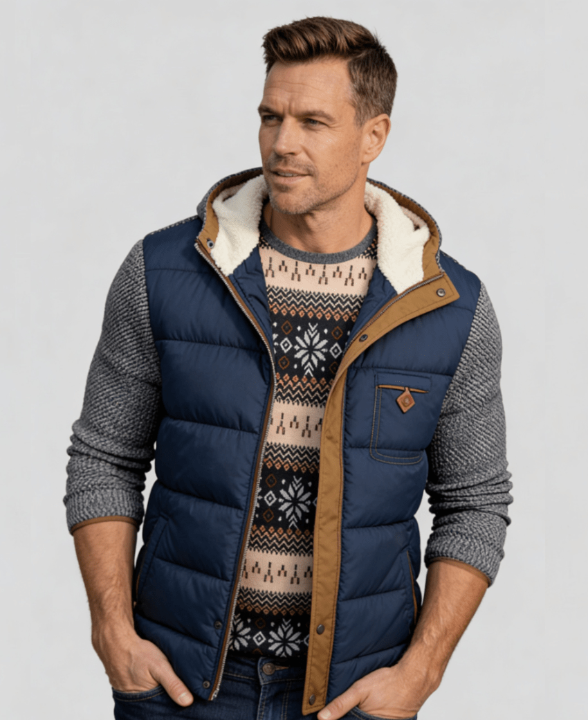 Valeria Montes CARIBOU™║Chaqueta acolchada con capucha y forro térmico