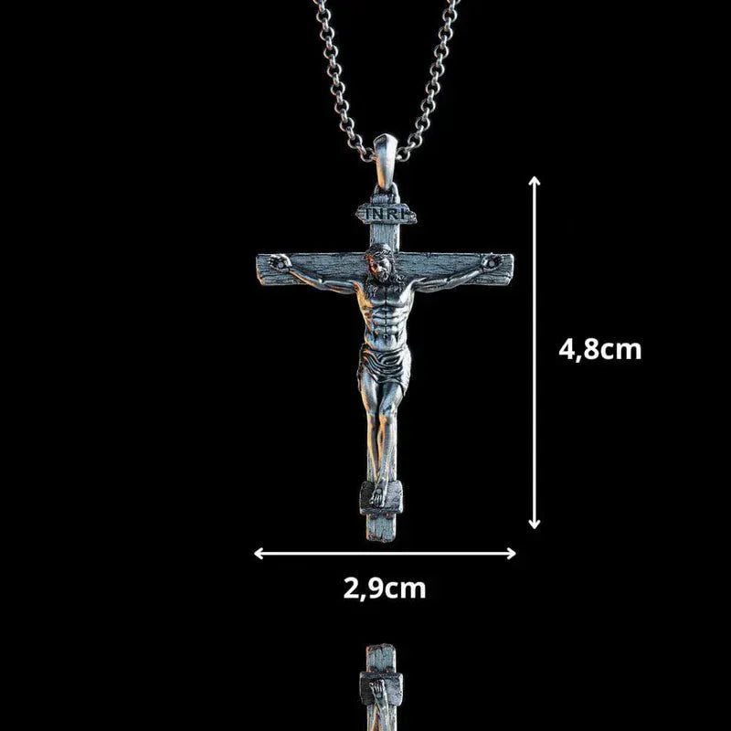 Valeria Montes Collar Crucifijo de Jesucristo Collar Crucifijo de Jesucristo