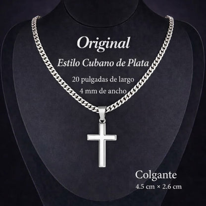 Valeria Montes Cruz de Plata de Ley 925