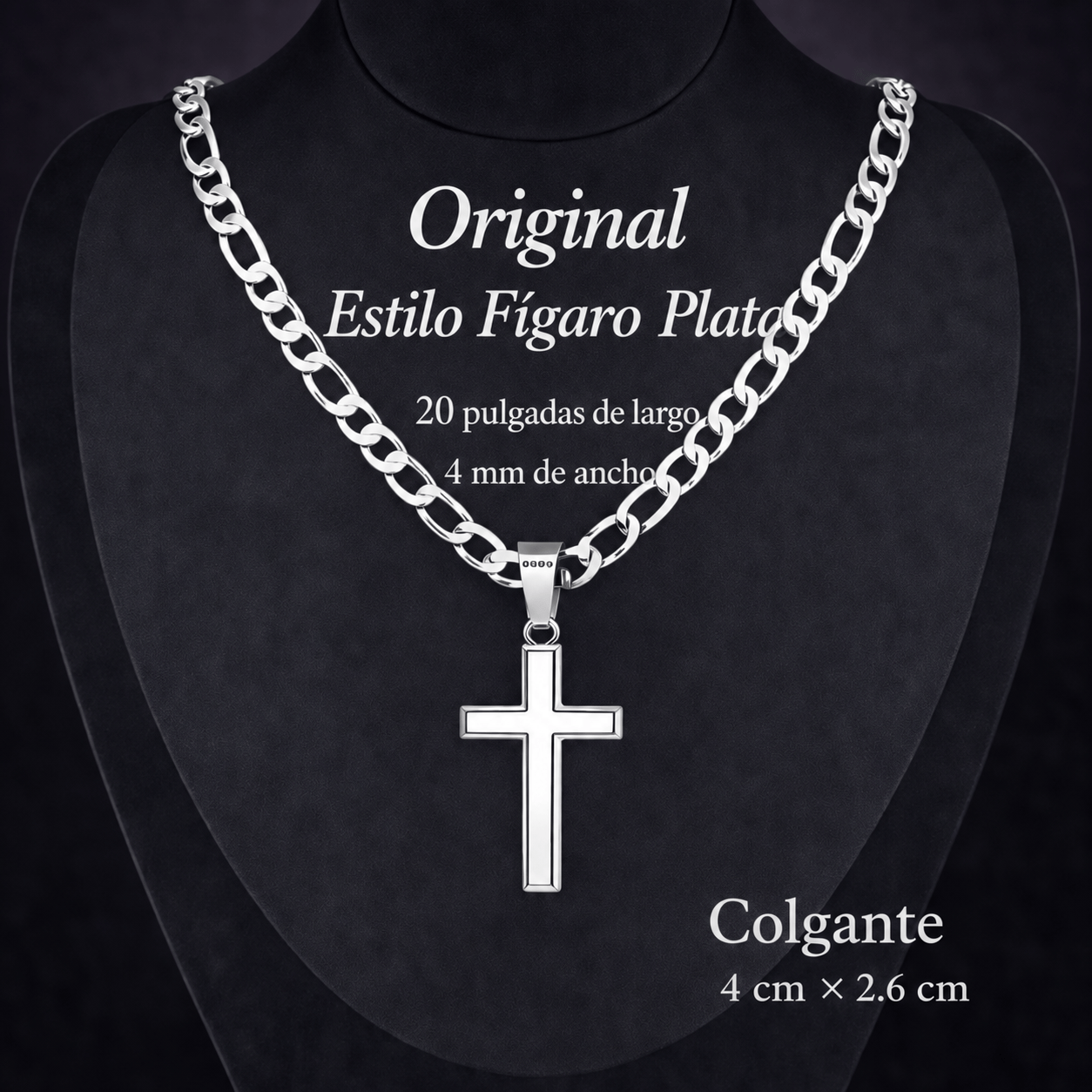 Valeria Montes Cruz de Plata de Ley 925