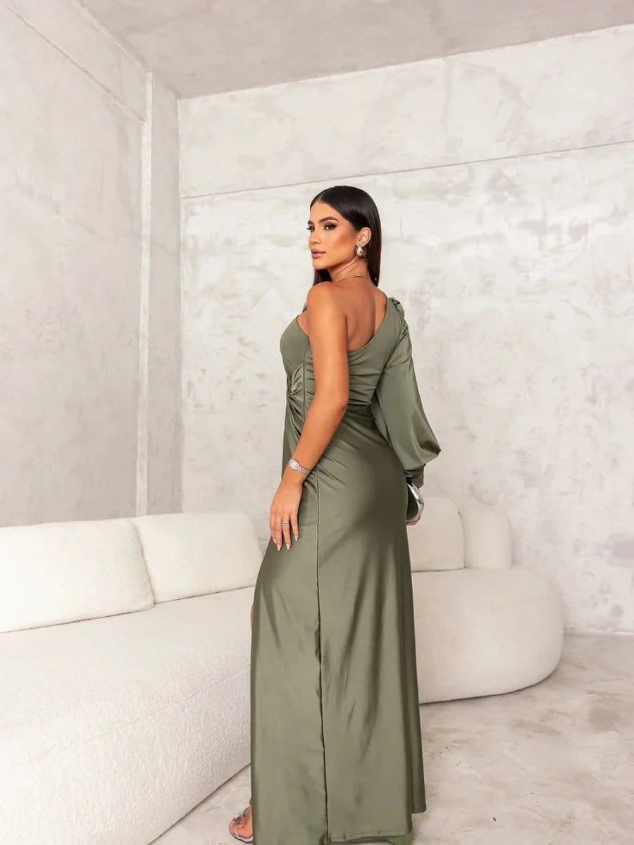 Valeria Montes Elegante Vestido de Cóctel