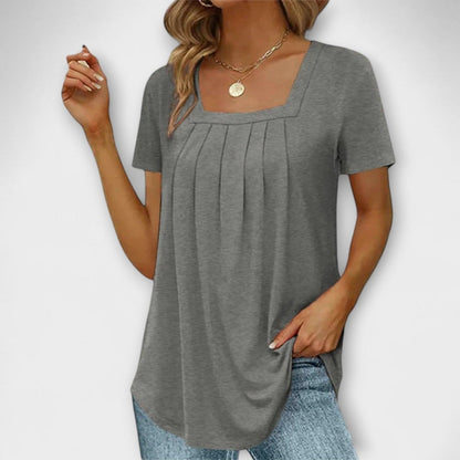Valeria Montes Gris / S BLUSA DE MUJER