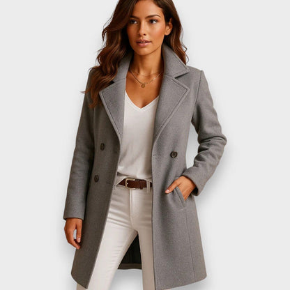 Valeria Montes Gris / S Gabriela | Abrigo clásico