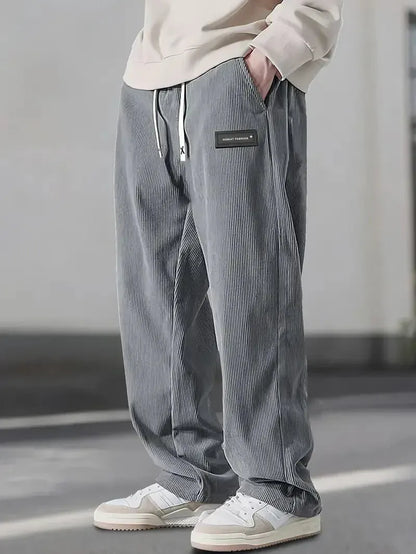 Valeria Montes Gris / XS Adrian | Pantalones de pana