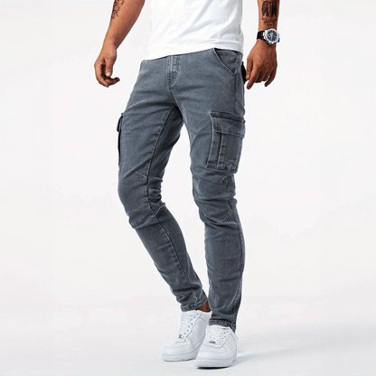 Valeria Montes Gris / XS Alex | Jeans elásticos