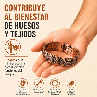 Valeria Montes Herramientas Brazalete de Cobre® VitalFlow