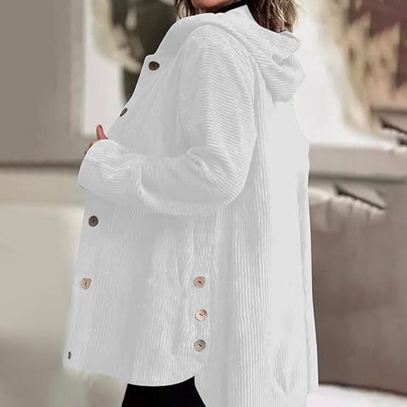 Valeria Montes Isabelle ⏐Sudadera casual de terciopelo para otoño