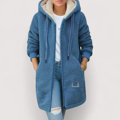 Valeria Montes jacken Azul / M Sandra | Abrigo polar