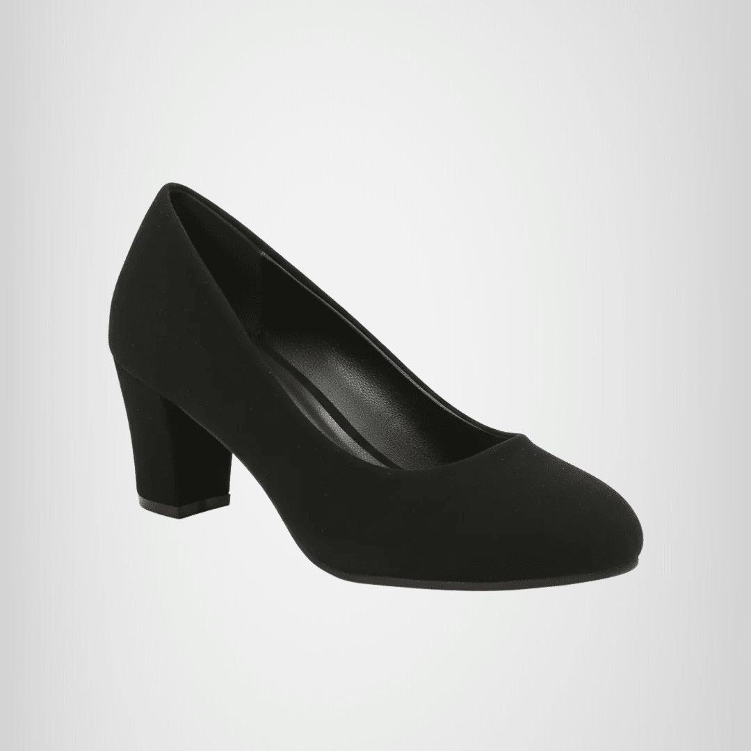 Valeria Montes Laura – Zapatos de tacón con puntera ancha y tacón estable para una comodidad sin dolor.