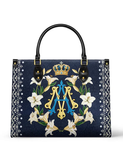 Valeria Montes Leather Bag Bolso Gracia Divina