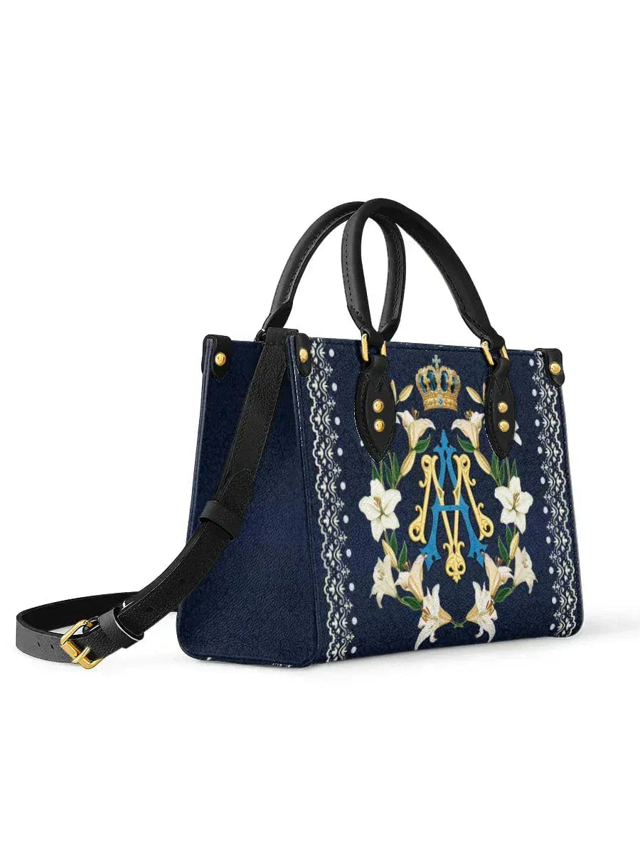 Valeria Montes Leather Bag Bolso Gracia Divina
