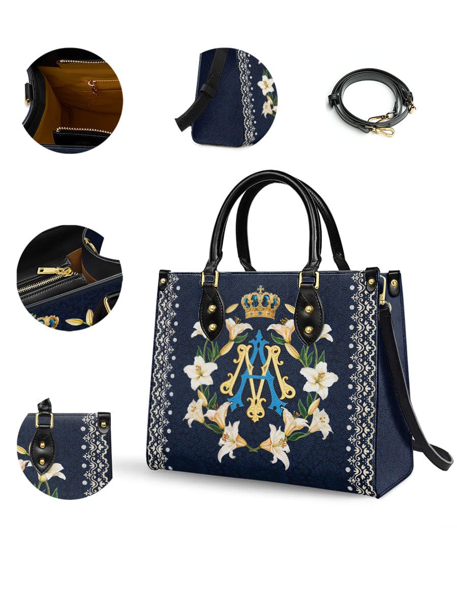 Valeria Montes Leather Bag Bolso Gracia Divina