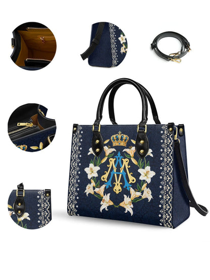 Valeria Montes Leather Bag Bolso Gracia Divina