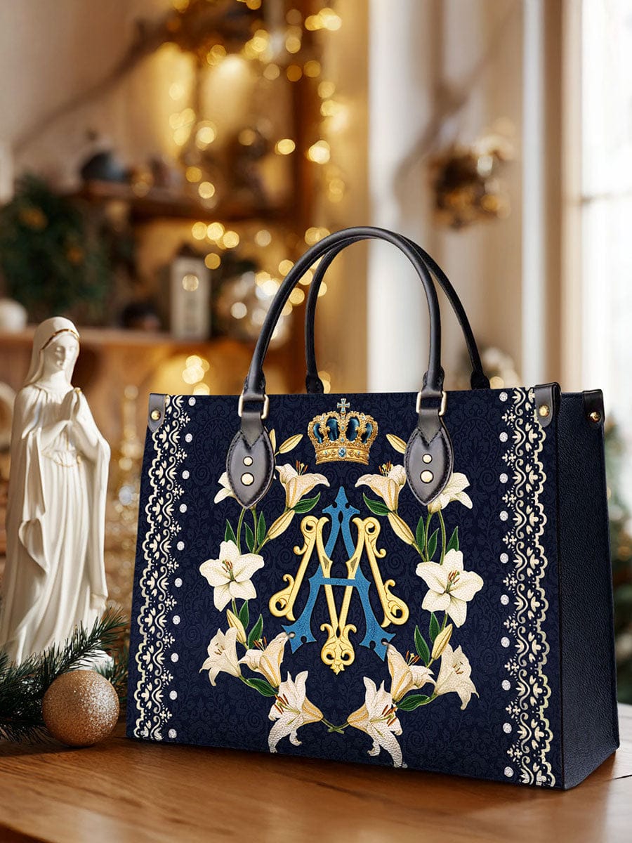 Valeria Montes Leather Bag Bolso Gracia Divina