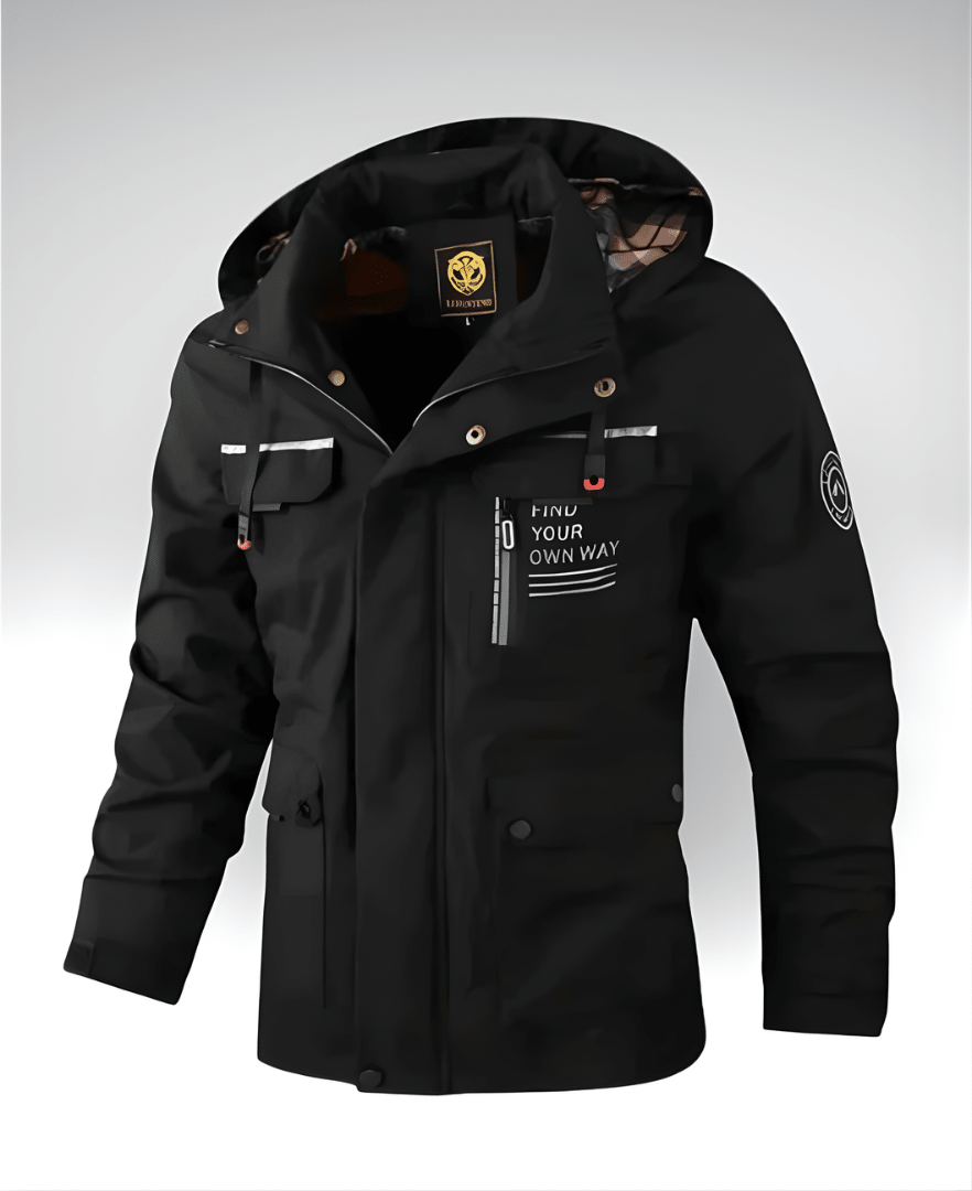 Valeria Montes M / Negro DAVID™║Chaqueta de exterior
