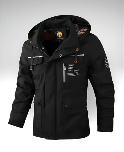 Valeria Montes M / Negro DAVID™║Chaqueta de exterior