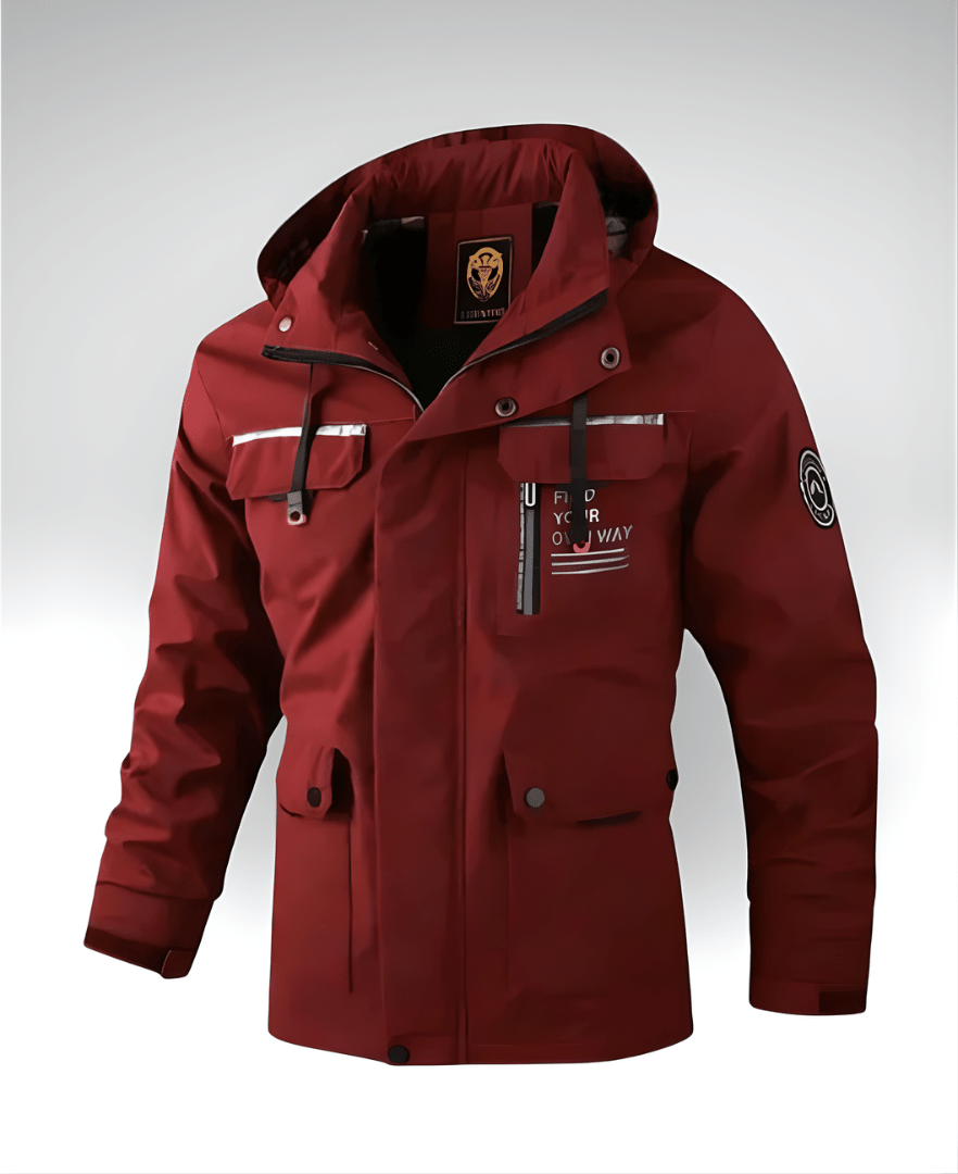 Valeria Montes M / Rojo DAVID™║Chaqueta de exterior