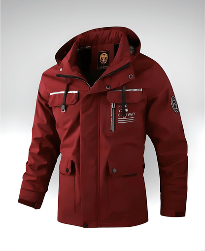 Valeria Montes M / Rojo DAVID™║Chaqueta de exterior