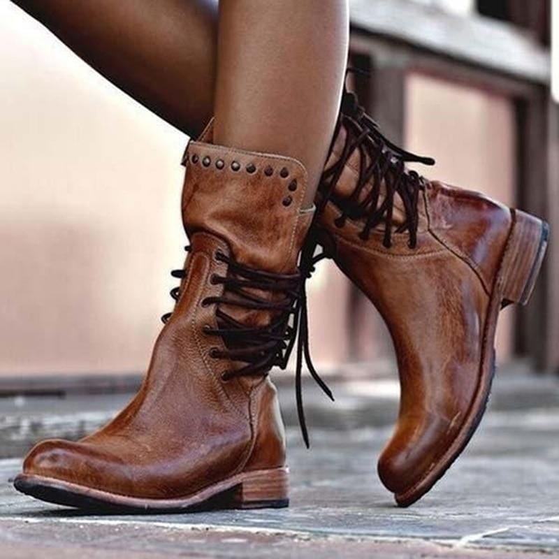 Valeria Montes Marrón / 34 Paola | Botas Elegancia Urbana