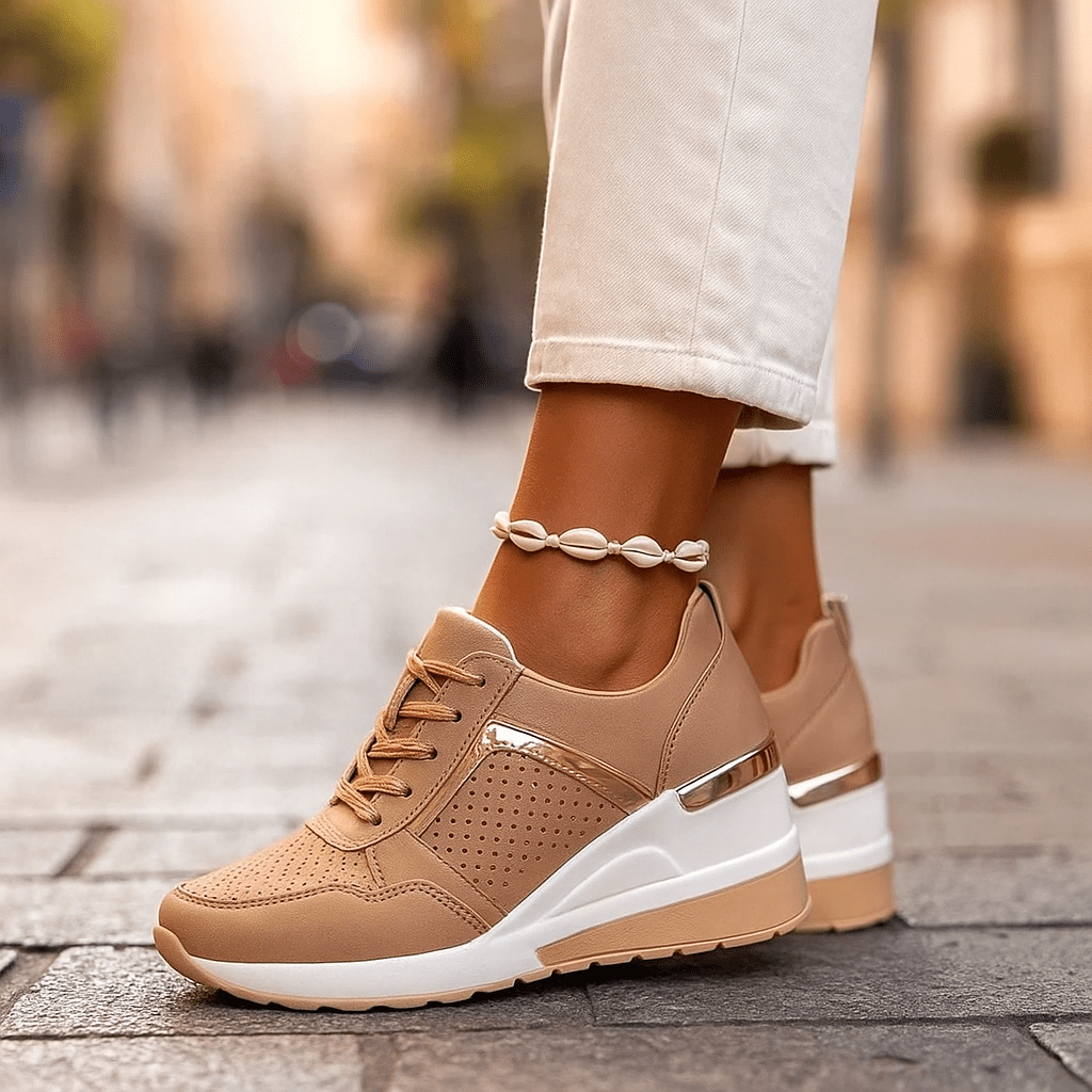 Valeria Montes Marrón / 36 Cestas Valden – Zapatos de mujer Casual Premium