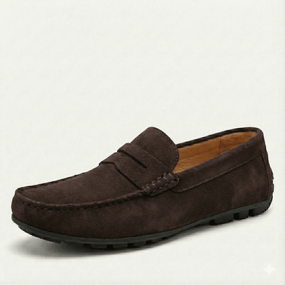 Valeria Montes Marrón oscuro / 37 Romeo | Mocasín Elegante