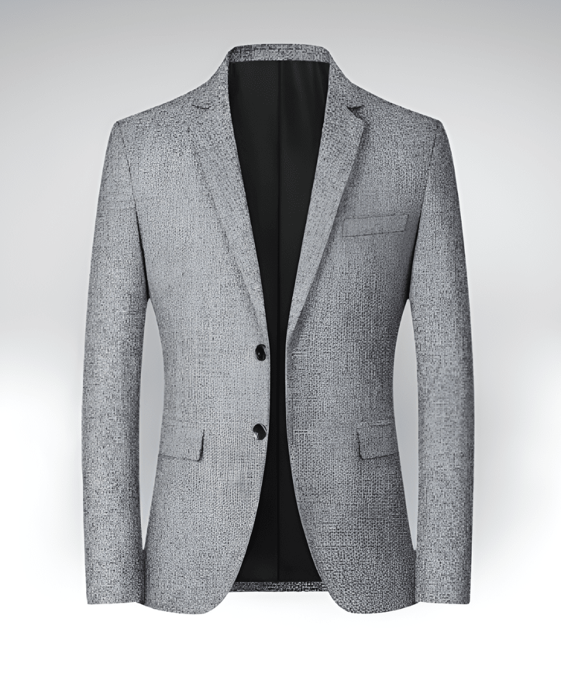 Valeria Montes Men's Blazers Gris / M LYON™║Blazer masculino