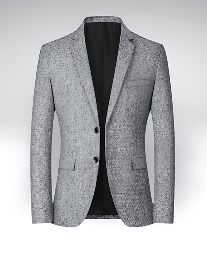 Valeria Montes Men's Blazers Gris / M LYON™║Blazer masculino