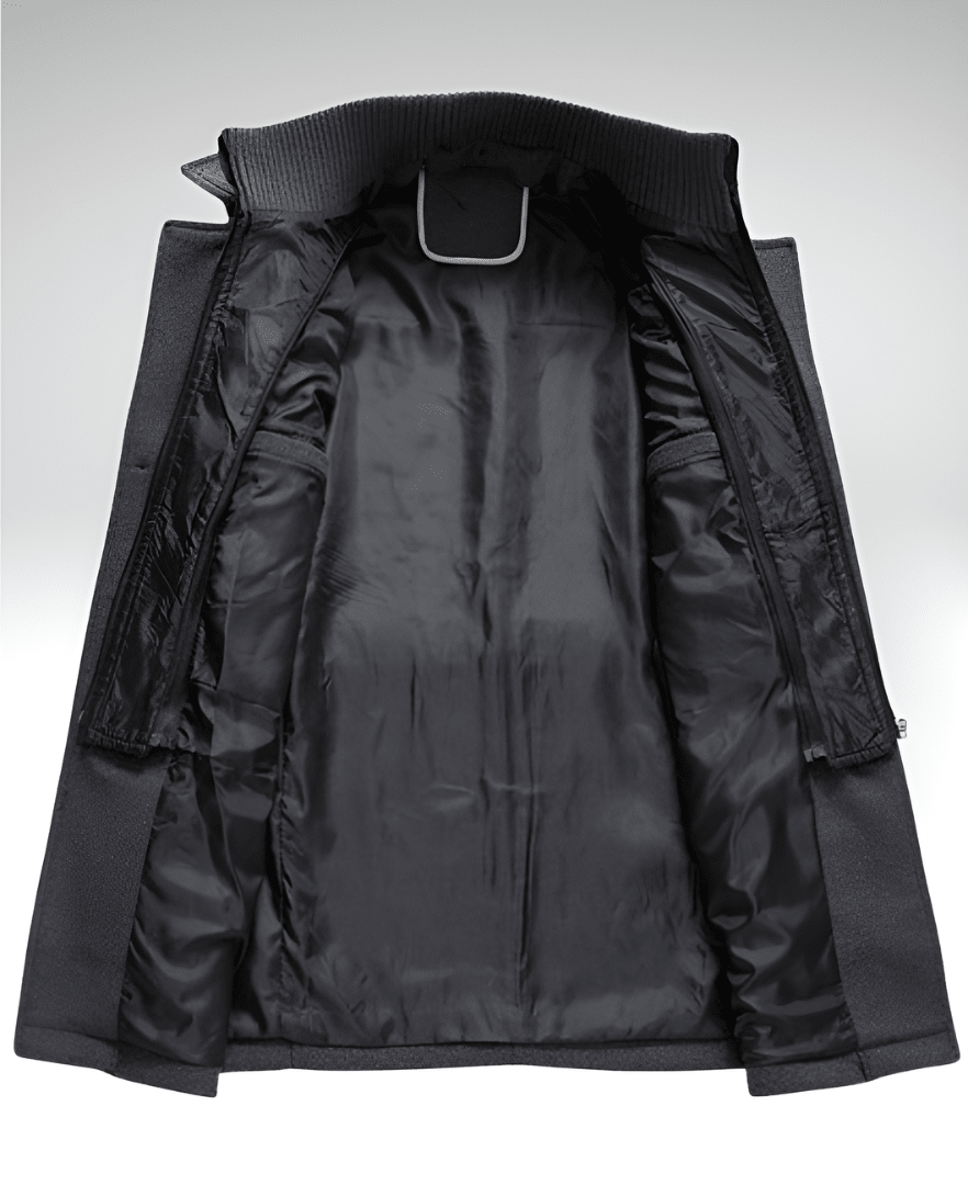 Valeria Montes Men's Coats DORIAN™║Abrigo de doble cuello