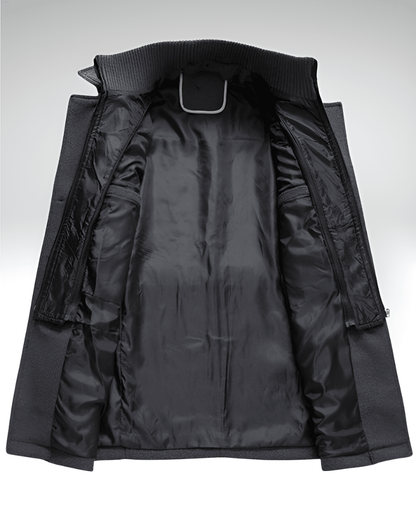 Valeria Montes Men's Coats DORIAN™║Abrigo de doble cuello