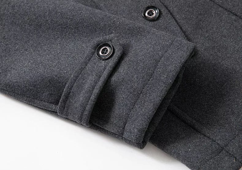 Valeria Montes Men's Coats DORIAN™║Abrigo de doble cuello
