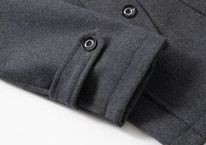 Valeria Montes Men's Coats DORIAN™║Abrigo de doble cuello